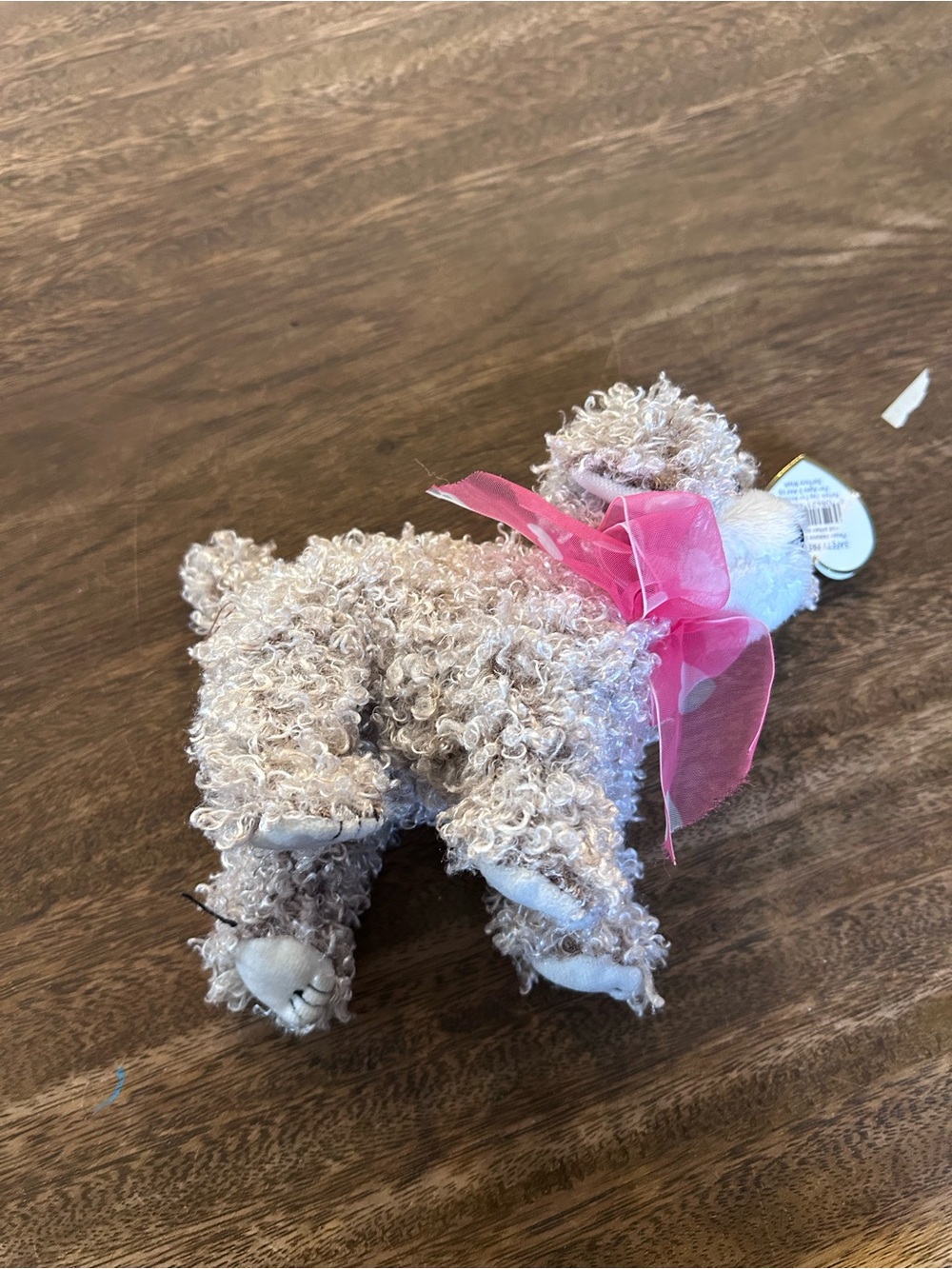 NWT Ty Original Beanie Baby Snookums Dog Curly Hair 2004 Release Plush Collect - Picture 6 of 8